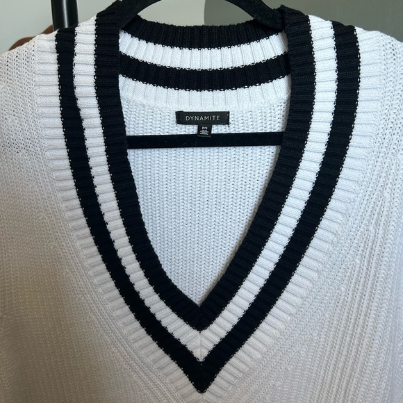 Knitted Sweater Vest - Picture 2 of 3